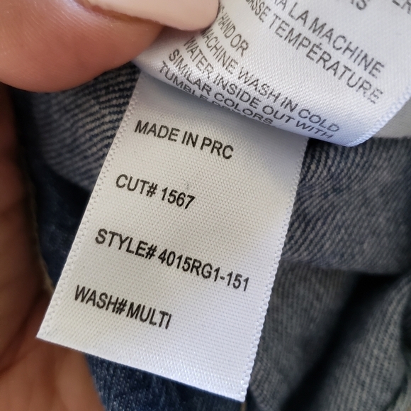 Articles of Society jeans size 25 with patches boyfriend style - Picture 4 of 12